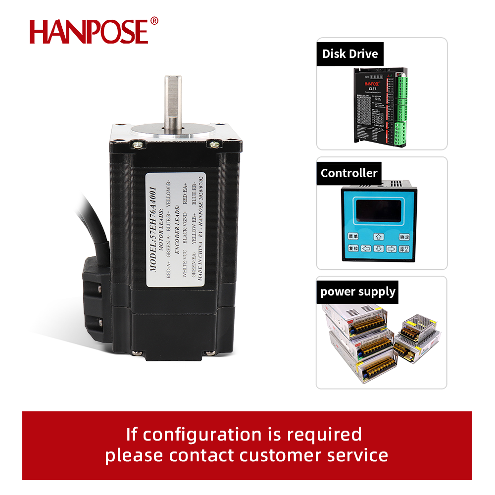 57CME22 57EH76-Z+CL57-Z kit Do - Nema 23 Closed Loop Stepper Motor Driver Kit ulasan dan harga